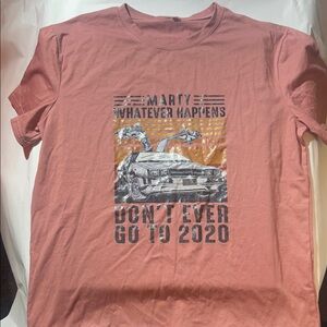 Back To The Future ‘Marty Whatever Happens Don’t Ever Go To 2020’ Graphic Tee